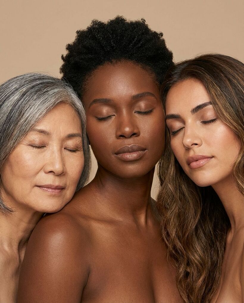 AI beauty campaign
