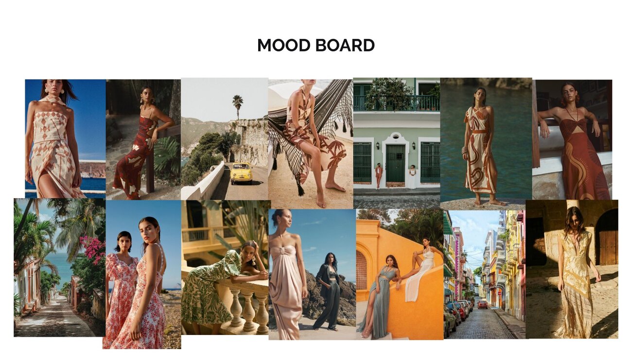 Bad Beans mood board